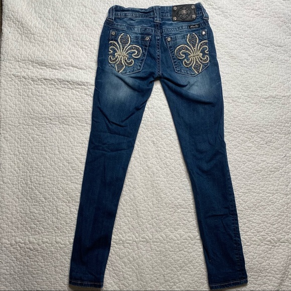 Miss Me Jean Skinny Size 26 R - Picture 9 of 10